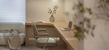铭品装饰100m²奶油风实景案例，治愈力满满~