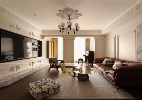 绍兴装修天工名爵府250方法式装修案例