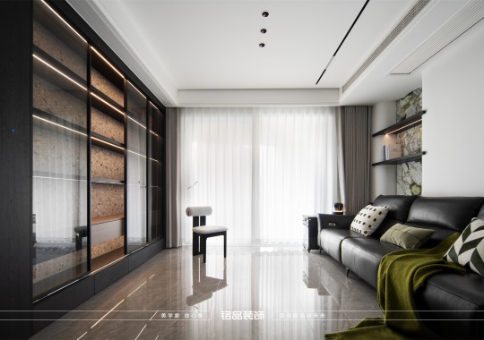 绍兴装修海樾府130方现代风装修案例